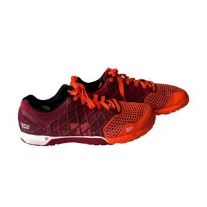 Reebok CrossFit Nano 4.0 Women Maroon Solar Orange Training Shoes Sz 9 M45388
